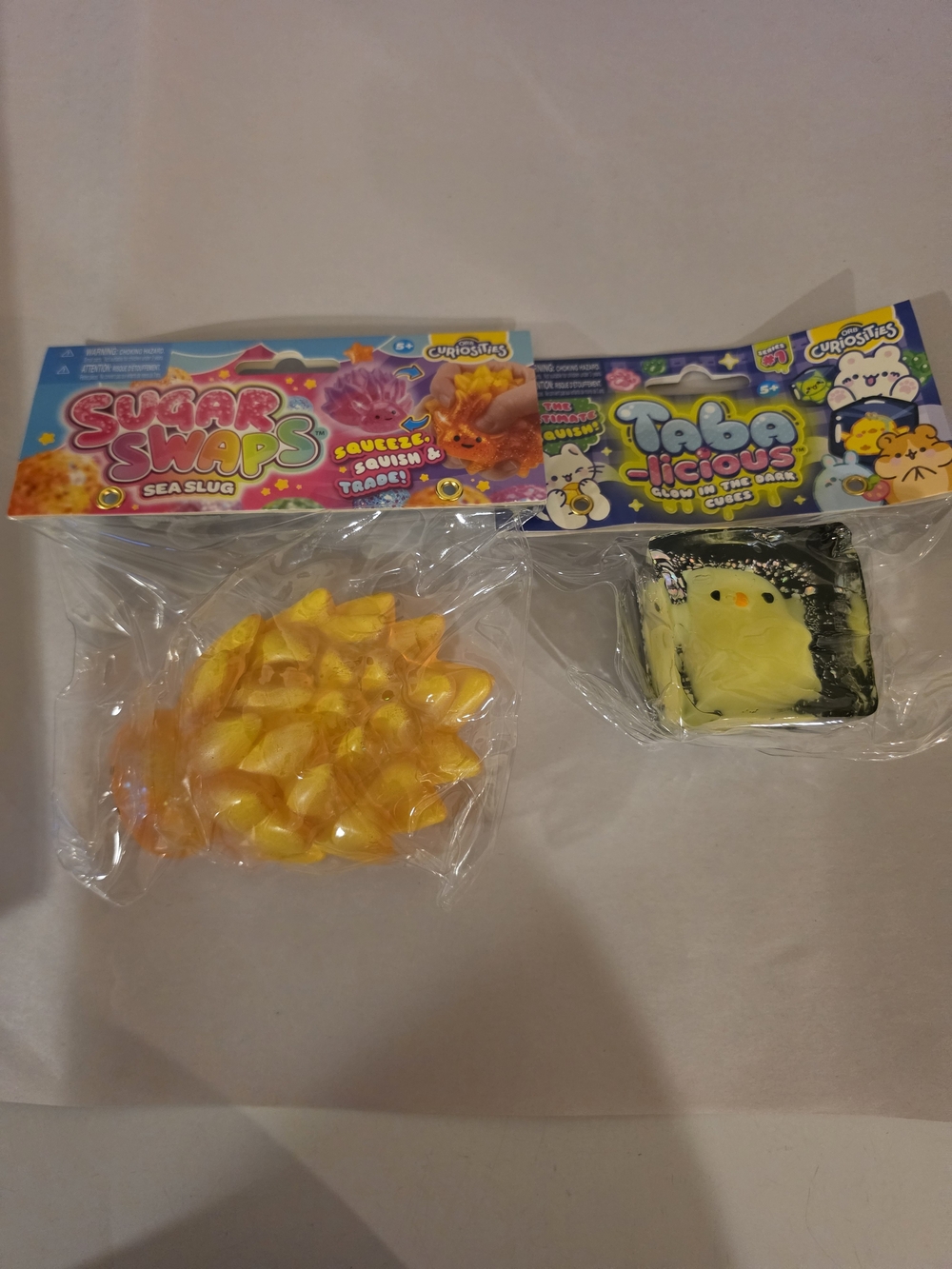 Sugar Swaps Seaslug & Taba-licious Glow In The Dark Cube Bundle